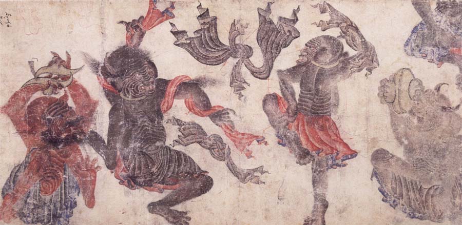 Dancing demons